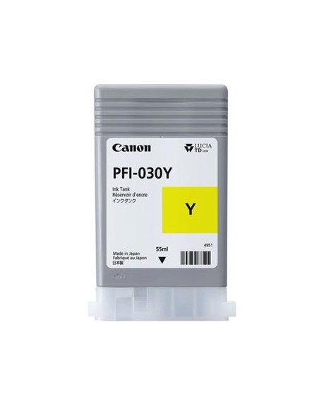 Cartucho canon pfi - 030 amarillo ta - 20ta - 20 mfp l24eita - 30ta - 30 mfp l36ei