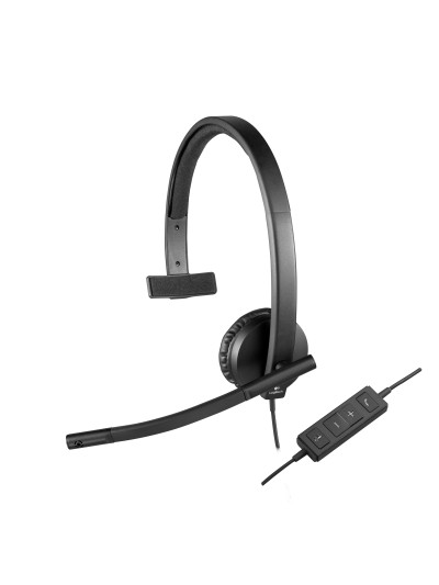 Auriculares logitech h570e con microfono headset mono