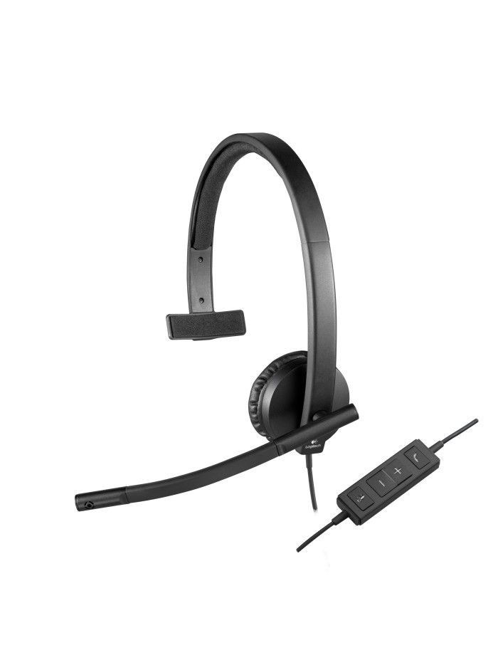 Auriculares logitech h570e con microfono headset mono Auriculares logitech h570e con microfono headset mono
