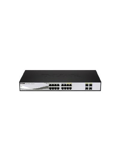 Switch d - link 16 puertos dgs - 1210 - 16 10 - 100 - 1000 +4ptos. sfp layer 2 smart iii