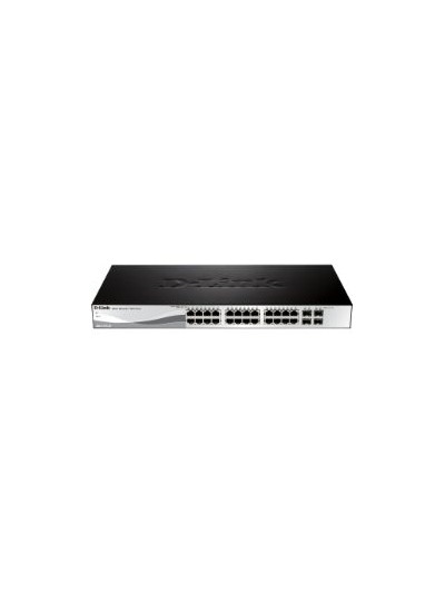 Switch d - link 28 puertos 19 pulgadas l2 giga
