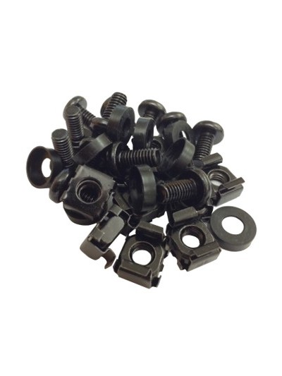 Kit de tornillos y tuercas wp 20 piezas para rack
