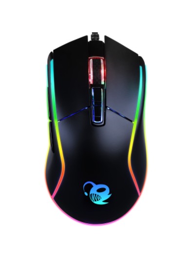 Mouse raton deep gaming deep darth dpi ajustable usb rgb 6400dpi