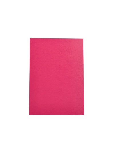 Tapa encuadernacion liderpapel carton a4 0,9mm rosa fluor paquete de 50 unidades