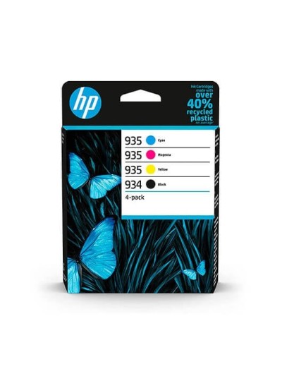Multipack cartuchos tinta hp officejet pro 6200 - 934 negro - 935 cian magenta amarillo