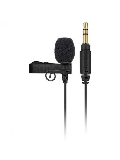 Microfono rode lavalier go black jack 3.5mm trs - 110db - omnidirectional