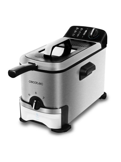 Freidora cecotec cleanfry 3000 pro filter 3l 2400w