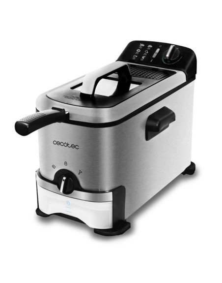 Freidora cecotec cleanfry 3000 pro filter 3l 2400w