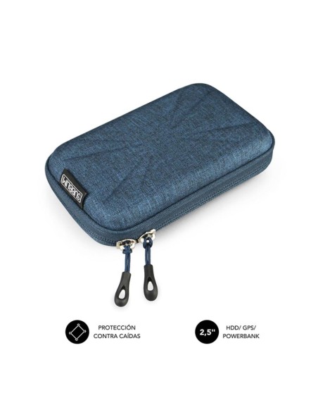 Funda subblim hdd business case para disco duro 2.5 pulgadas azul oscuro