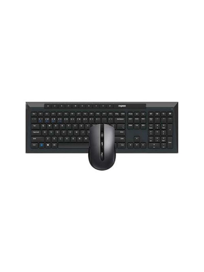 Teclado + raton rapoo 8210m negro inalambrico Teclado + raton rapoo 8210m negro inalambrico