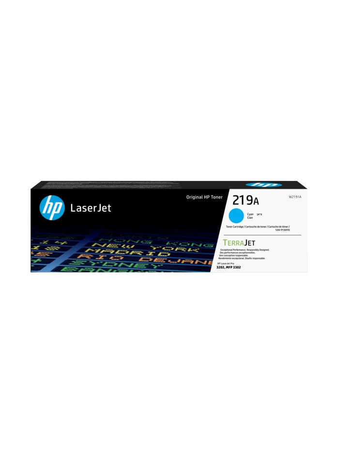 Toner hp 219a cyan original laserjet Toner hp 219a cyan original laserjet