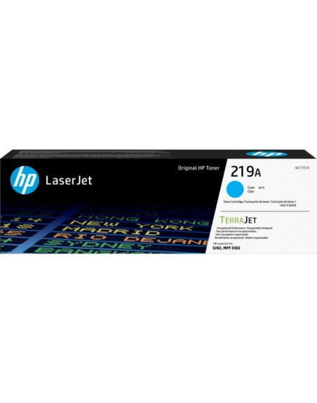 Toner hp 219a cyan original laserjet