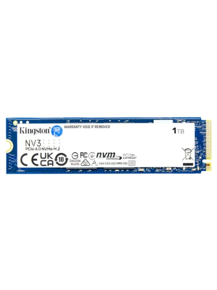 Disco duro interno ssd kingston nv3 1tb m.2 nvme pcie 4.0 Disco duro interno ssd kingston nv3 1tb m.2 nvme pcie 4.0