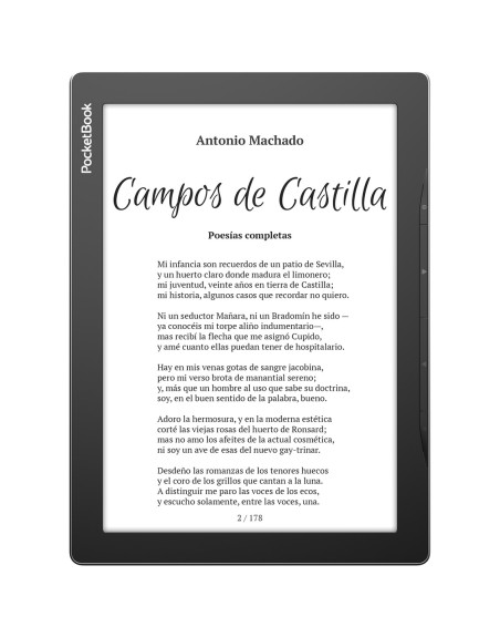 Ebook pocketbook inkpad lite 9.7 pulgadas 8gb gris