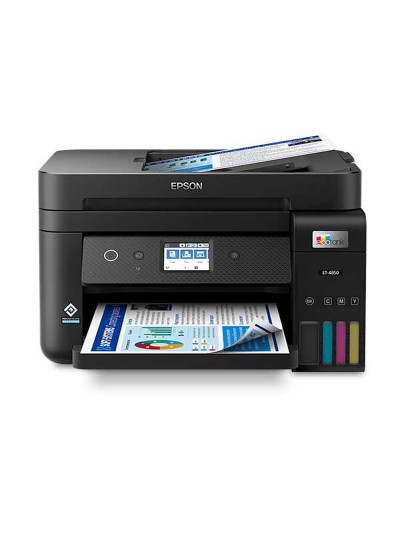 Multifunción inyección epson ecotank et - 4850 color wifi duplex fax