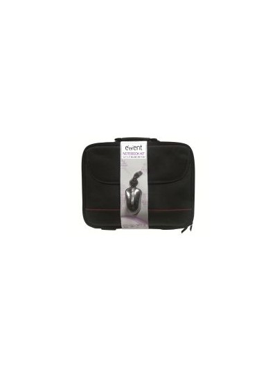 Kit ewent bolsa notebook para portail 15.6 pulgadas + mouse raton usb