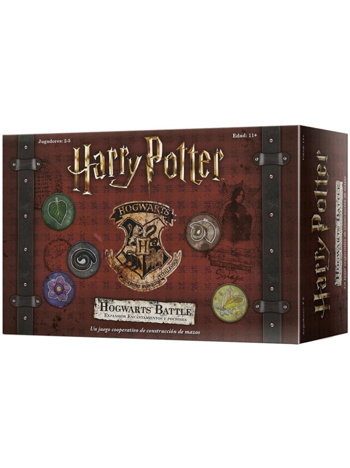 Juego de mesa harry potter hogwarts battle encantamiento pociones pegi 11 Juego de mesa harry potter hogwarts battle encantamiento pociones pegi 11