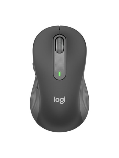 Mouse raton logitech m650 grande optico wireless inalambrico grafito