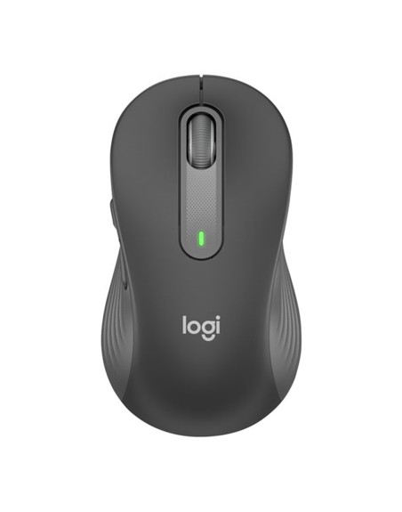 Mouse raton logitech m650 grande optico wireless inalambrico grafito