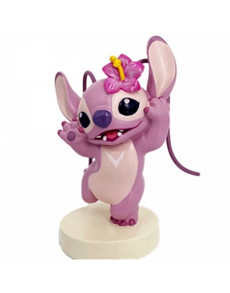 Figura enesco disney lilo y stitch - angel con flor