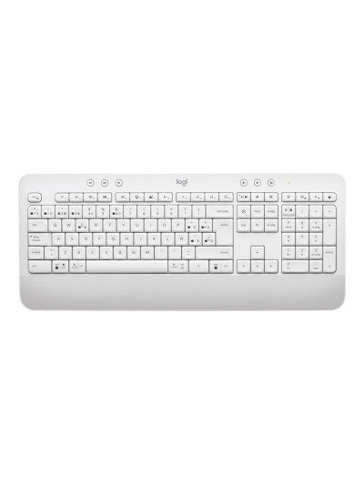 Teclado logitech signature k650 wireless inalambrico blanco hueso