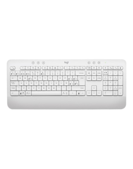 Teclado logitech signature k650 wireless inalambrico blanco hueso
