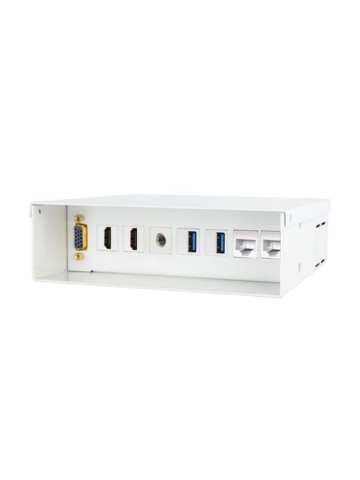 Caja de conexiones multimedia multimedia ewent ew1555 2 x hdmi - 2 x usb - 2 x rj45 - vga - jack 3.5mm Caja de conexiones multimedia multimedia ewent ew1555 2 x hdmi - 2 x usb - 2 x rj45 - vga - jack 3.5mm