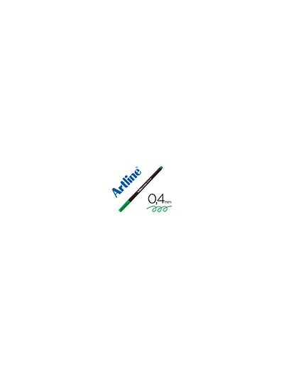 Rotulador artline supreme epfs200 fine liner punta de fibra verde manzana 0,4 mm
