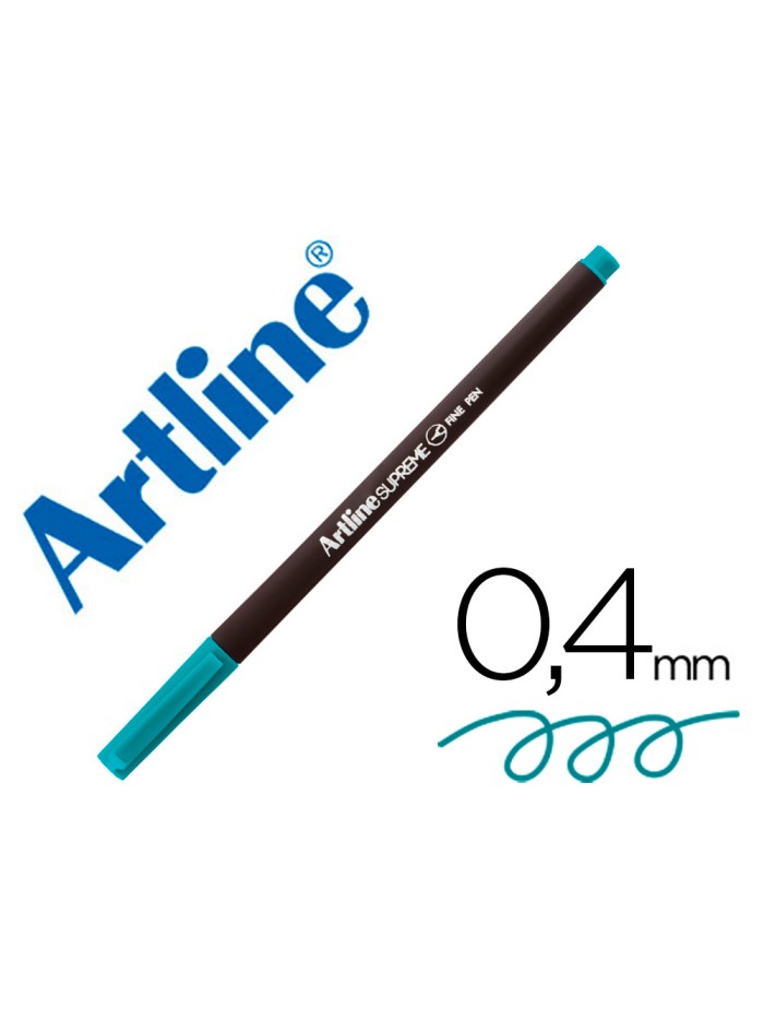 Rotulador artline supreme epfs200 fine liner punta de fibra turquesa 0,4 mm Rotulador artline supreme epfs200 fine liner punta de fibra turquesa 0,4 mm