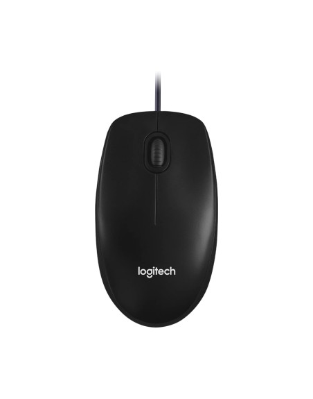 Mouse raton logitech m100 optico usb negro