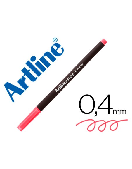 Rotulador artline supreme epfs200 fine liner punta de fibra rosa 0,4 mm