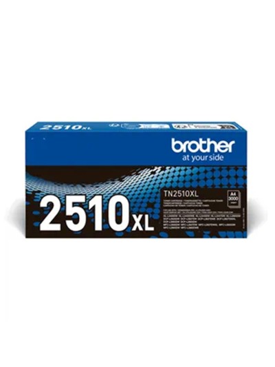 Toner brother tn2510xl negro 3000 paginas