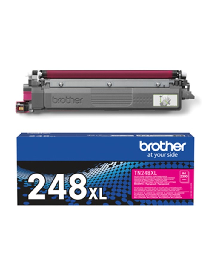 Toner brother tn248mxl magenta 3000 paginas Toner brother tn248mxl magenta 3000 paginas