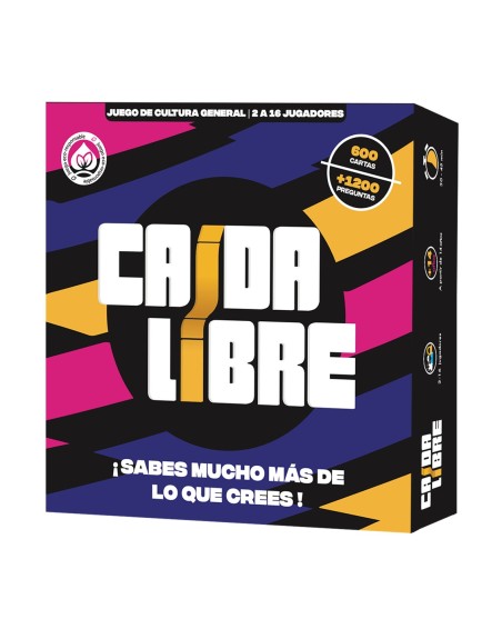 Juego de mesa caida libre edad recomendada 14 años