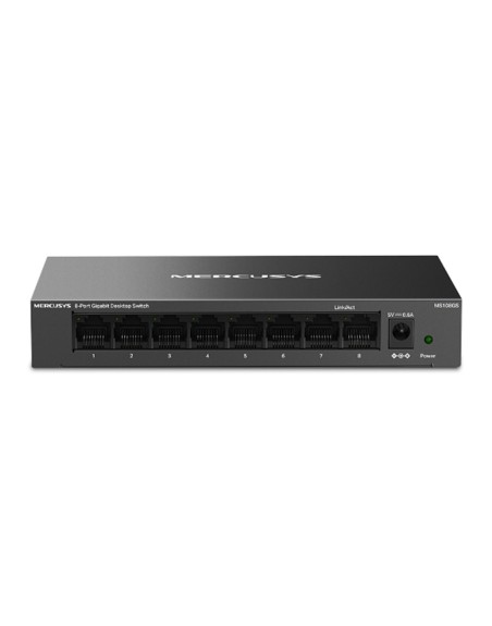 Switch mercusys ms108gs 8 puertos - 10 - 100 - 1000mbps - rj45