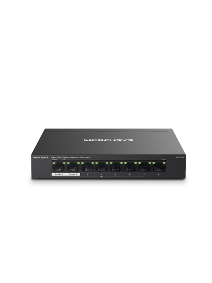 Switch mercusys ms108gp 8 puertos - 10 - 100 - 1000mbps - rj45 Switch mercusys ms108gp 8 puertos - 10 - 100 - 1000mbps - rj45