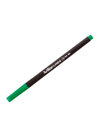 Rotulador artline supreme epfs200 fine liner punta de fibra verde 0,4 mm