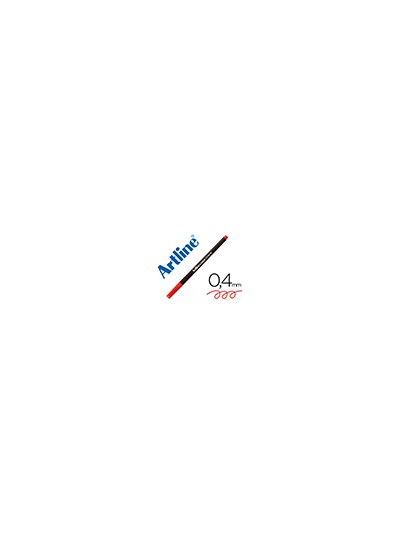 Rotulador artline supreme epfs200 fine liner punta de fibra rojo oscuro 0,4 mm