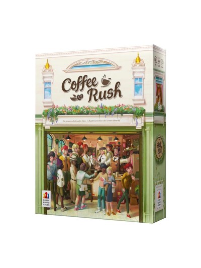 Juego de mesa coffee rush edad recomendada 8 años