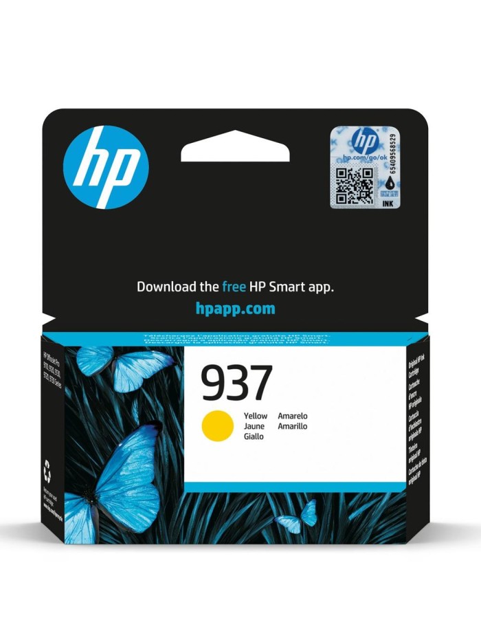 Cartucho tinta hp 937 4s6w4ne amarillo Cartucho tinta hp 937 4s6w4ne amarillo