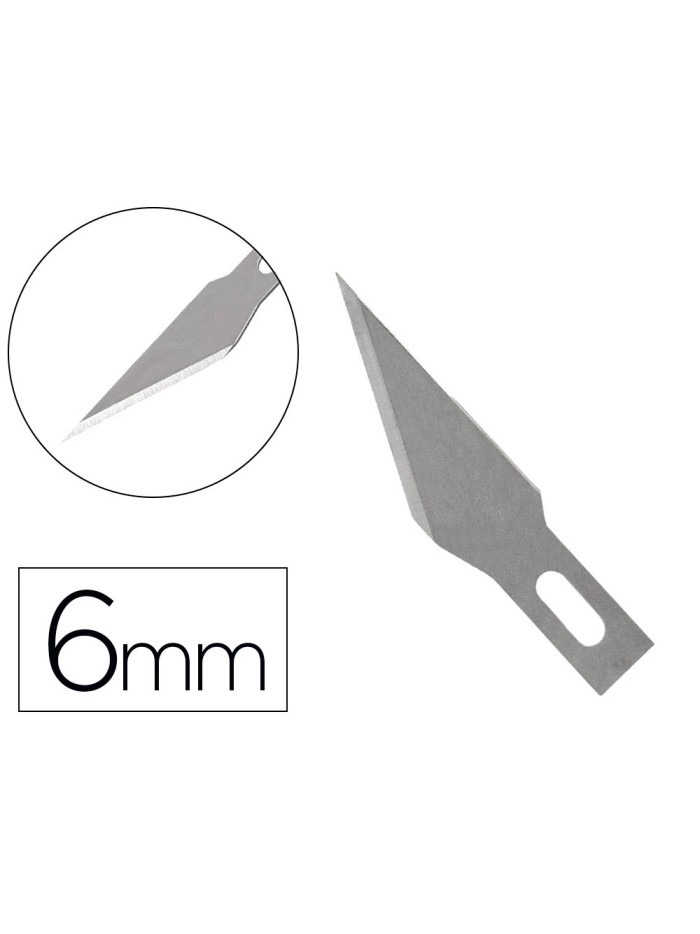 Repuesto bisturi q-connect para modelo kf00289 blister 5 unidades Repuesto bisturi q-connect para modelo kf00289 blister 5 unidades