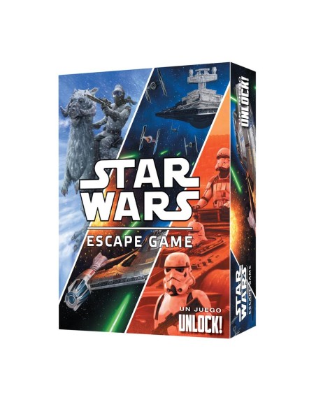 Juego de mesa asmodee star wars escape game