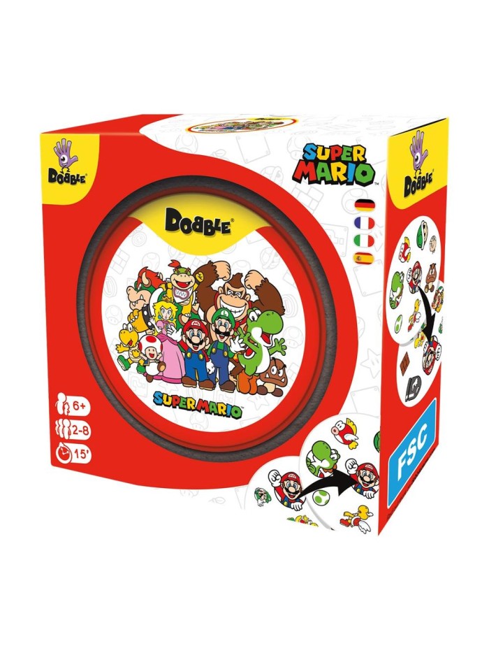 Juego de mesa dobble super mario edad recomendada 7 años Juego de mesa dobble super mario edad recomendada 7 años