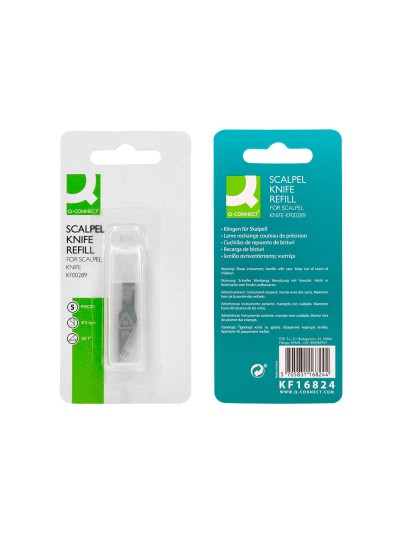 Repuesto bisturi q-connect para modelo kf00289 blister 5 unidades