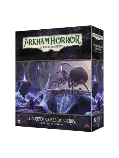 Juego de mesa arkham horror lcg los devoradores de sueños expansion campaña edad recomendada 14 años