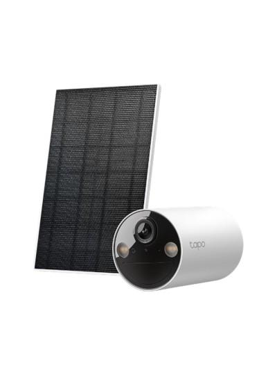 Camara de seguridad wifi tp - link tapo tc82 kit vision nocturna + panel solar
