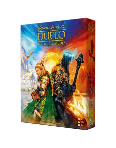 Juego de mesa el señor de los anillos: duelo por la tierra media