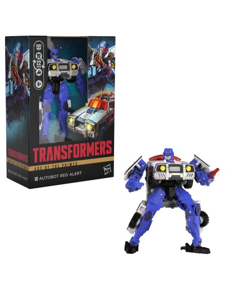 Figura hasbro transformers age of the primes autobot red alert