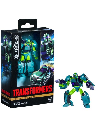 Figura hasbro transformers age of the primes fugitive waspinator