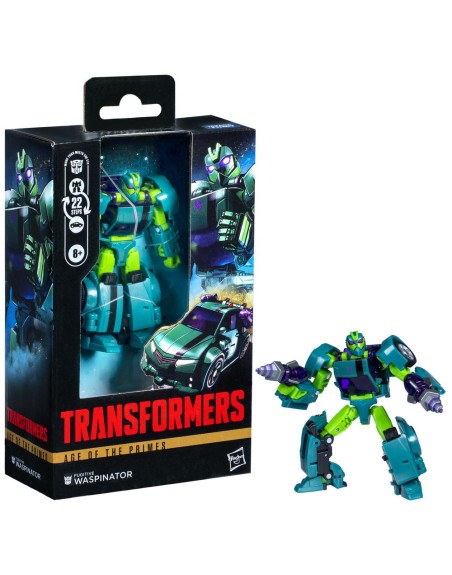 Figura hasbro transformers age of the primes fugitive waspinator